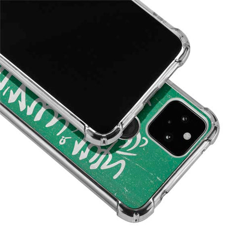 Saudi Arabia Flag Distressed Google Pixel 5 Clear Case